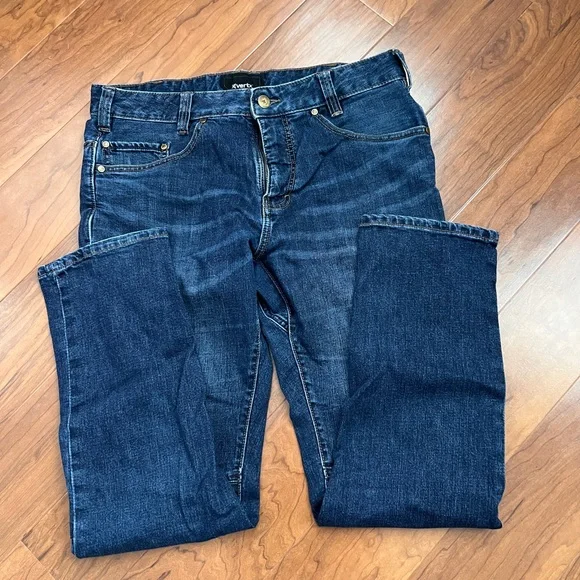 EUC Men’s VERTX Classic DARK WASH Blue Jeans 33x32 - Picture 2 of 10